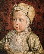 Master of Moulins The Dauphin Charles-Orlant painting